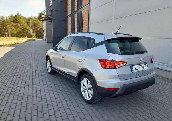 Seat Arona cena 76600 przebieg: 43763, rok produkcji 2019 z Bydgoszcz małe 92